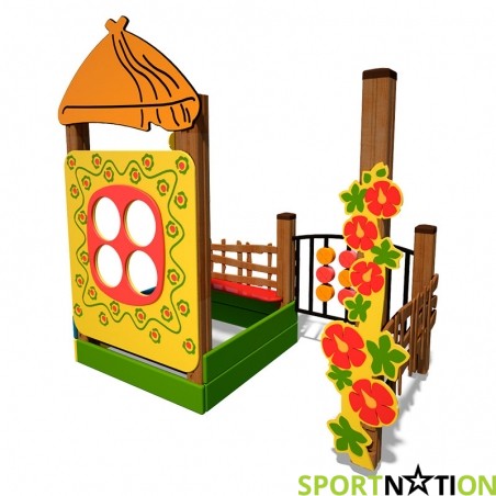 Песочница "Хатинка-2" Sportnation SN 321 - 17342