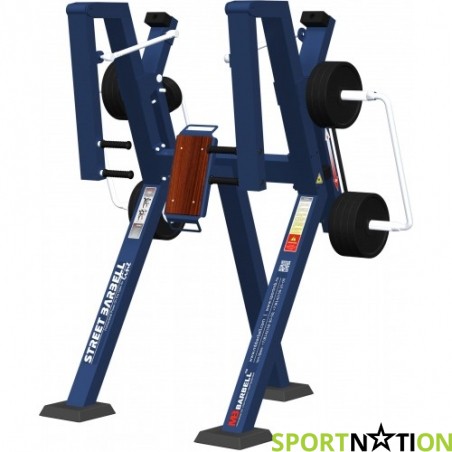 Жим от груди стоя с изменяемой нагрузкой Street Barbell - 18802