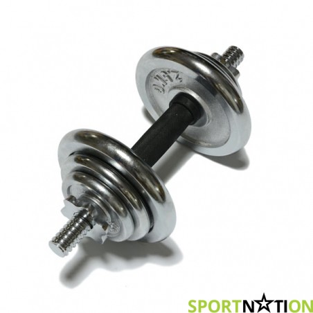 Наборная гантель FitLogic Chrome Dumbbell 10 kg - 18008