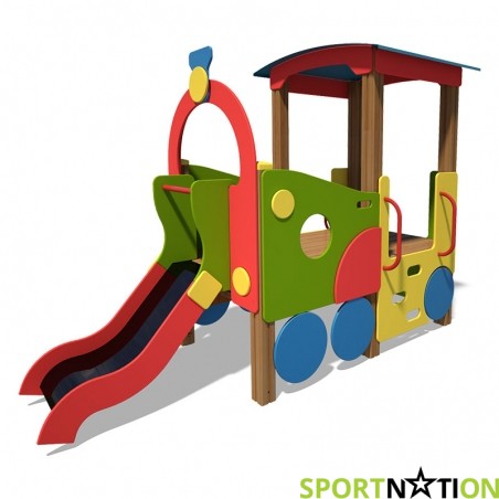 Паровозик с горкой InterAtletika T502 - 17377