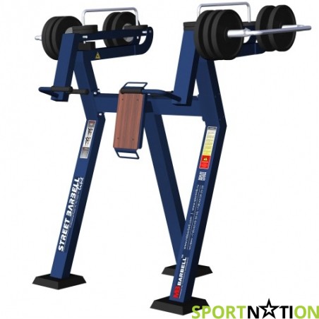 Жим вверх стоя с изменяемой нагрузкой Street Barbell - 18801