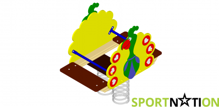Качалка на пружине  "Павлин" Sportnation 423 - 18669
