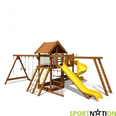 Игровой комплекс "Ранчо-3" InterAtletika P 801.2Б - 17446