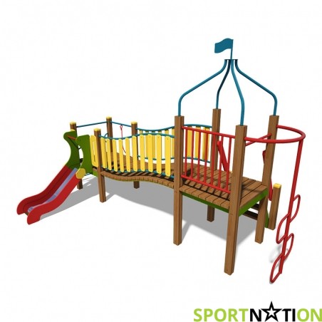 Игровой комплекс "Мостик" InterAtletika ТЕ811 - 17493