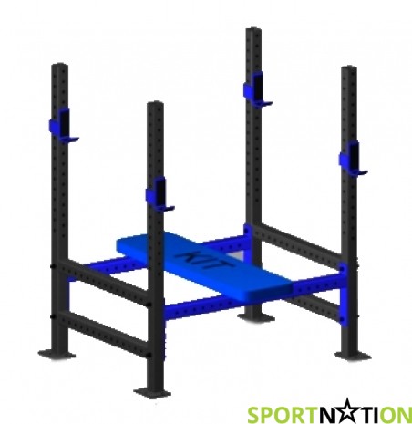 Горизонтальная жимовая лавка для кроссфита KIT FITNESS PS.05 - 18471