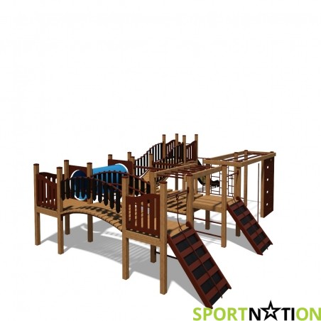 Игровой комплекс Лабиринт "Пират" InterAtletika S715M - 18574