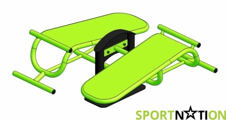 Тренажер для мышц брюшного пресса Mv - Sport - 18548