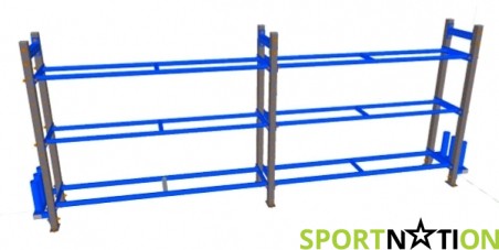 Типовой стеллаж  для аксессуаров KIT FITNESS R.01 - 18472