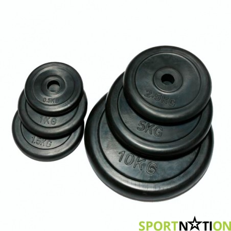 Домашние обрезиненные диски Fitlogic Rubber Plate DB6031  - 17972