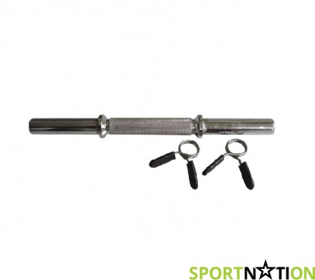 Домашний гриф гантели Stein chrome bar with star - 17993