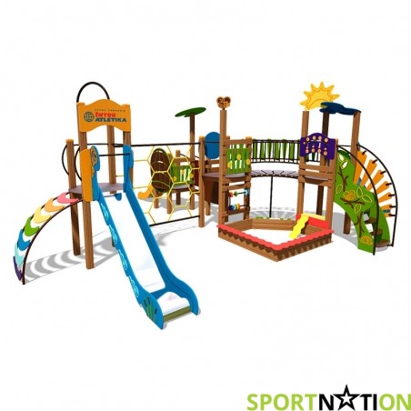 Игровой комплекс "Ручеек-4" InterAtletika Т705 - 17436