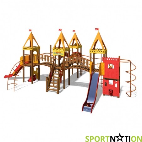 Игровой комплекс "Фортеця-М" InterAtletika T904М - 17444