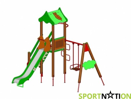 Игровой комплекс с качелями Vadzaari 2001 - 18524