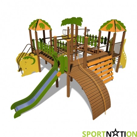 Игровой комплекс "Джунгли" InterAtletika Т809 - 17484