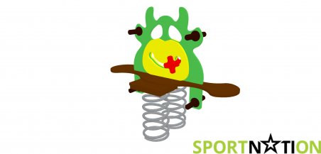 Качалка - балансир на пружине "Коровка" Sportnation 404 - 18666