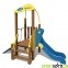 Игровой комплекс желто-голубой «Чемпион-NEW» InterAtletika T814 NEW